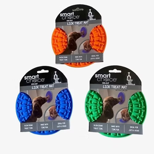 Suction lick matt & slow feeder