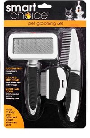 3 piece pet grooming kit