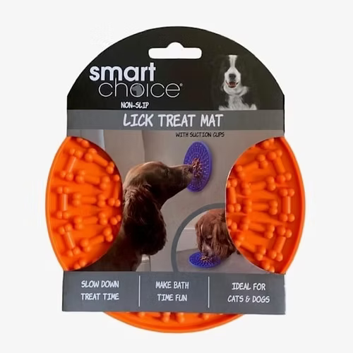 Suction lick matt & slow feeder