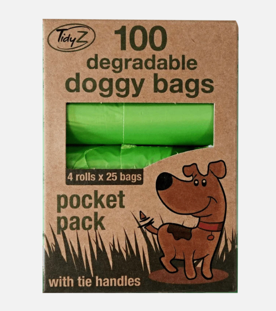 Tidyz Dog Eco Waste Bags 100 Pack