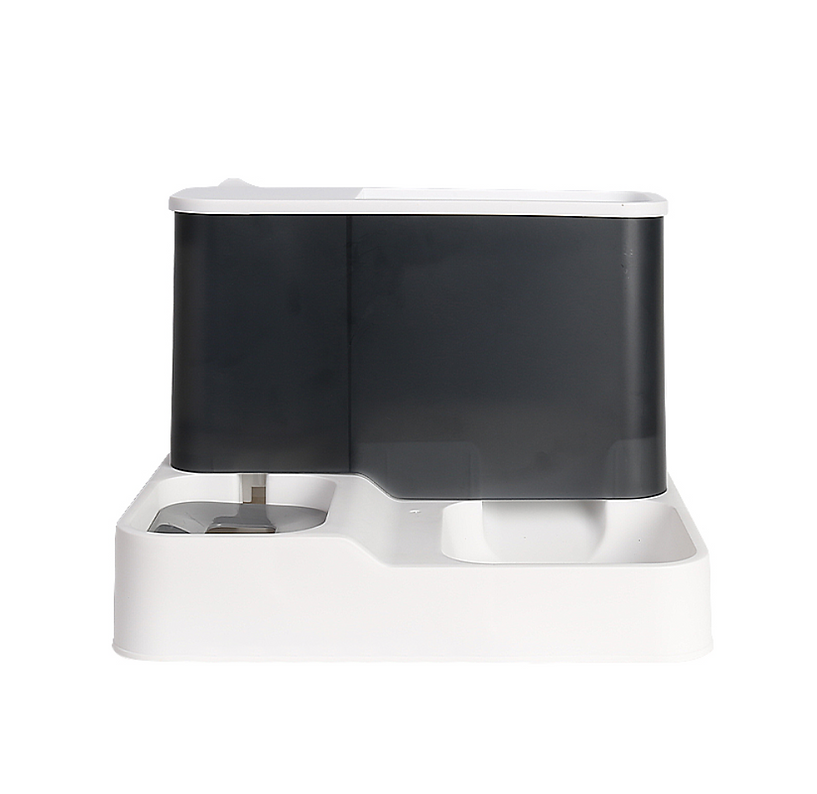 2 in 1 Pet Feeder Food Water Dispenser Bowl Automatic