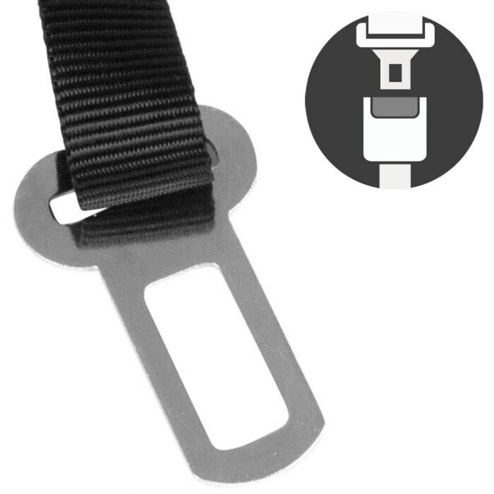 Single Dog Car Seat Belt for Dogs and Cats, extendable and safe use!